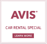 Avis Car Rental Special